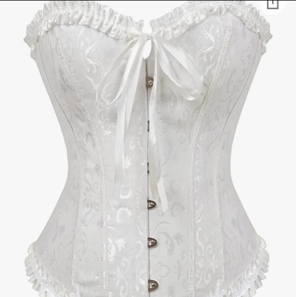 🥳 TRADED! Gorgeous White Corset - Picture 1 of 5